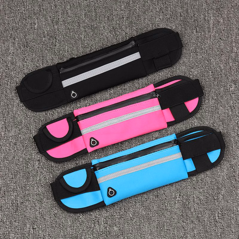 Running Belt with Adjustable Reflective Strap