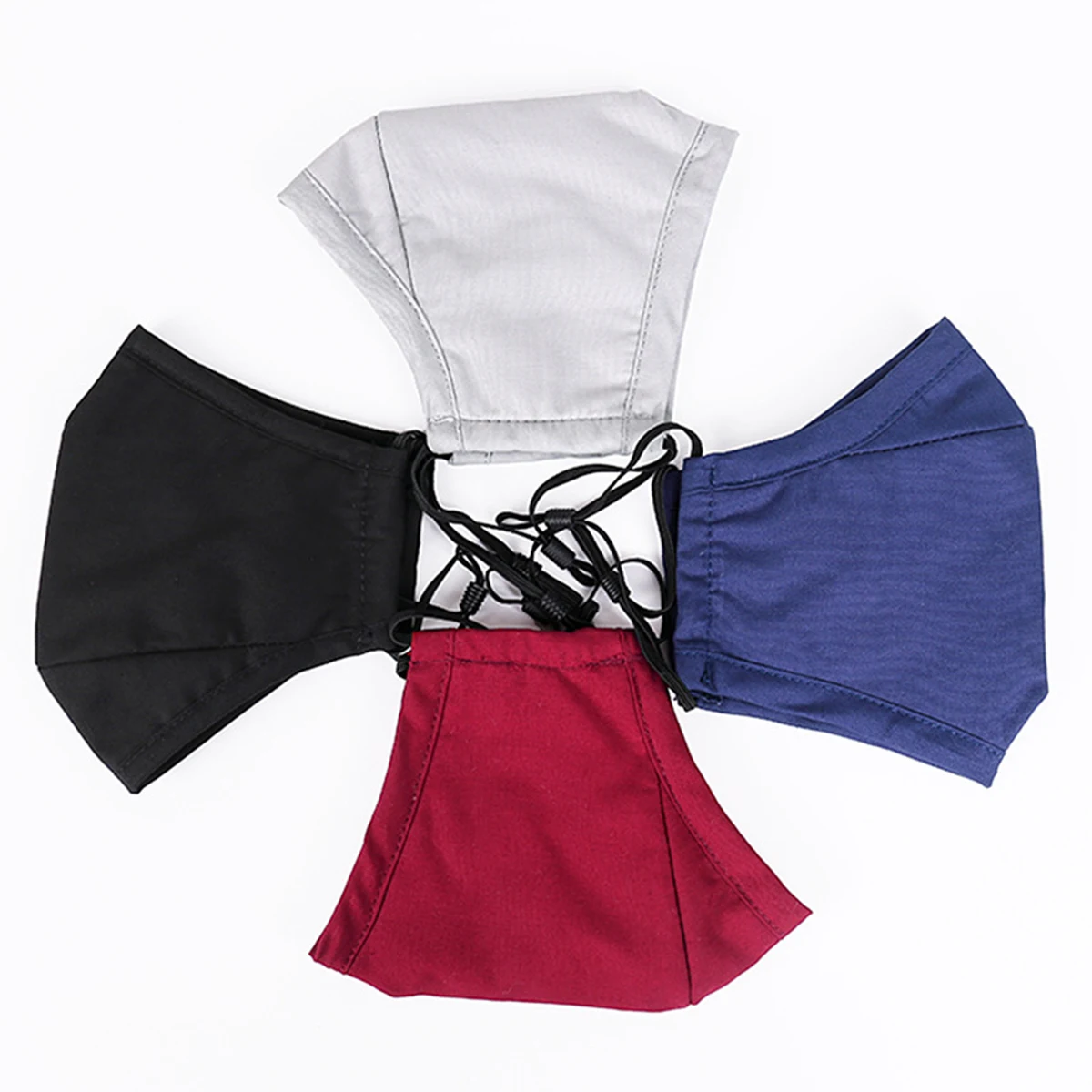 Face Mask Bandanas with Straw Open Hole 1