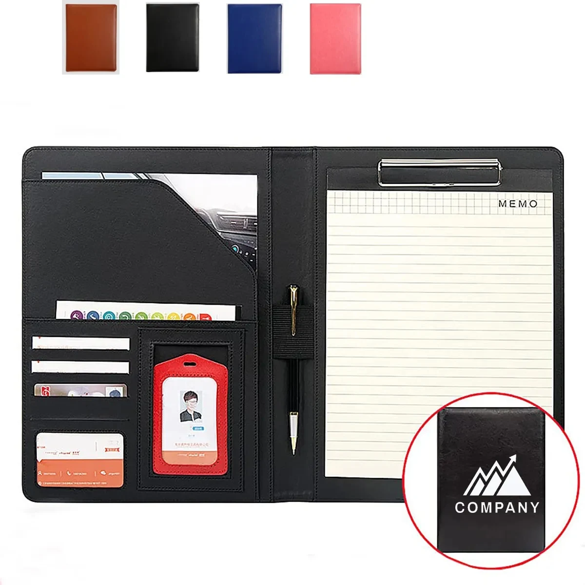 Portfolio Organizer Binder with pen 1