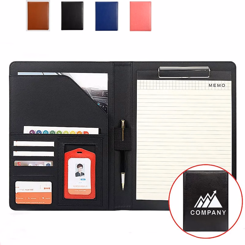 Portfolio Organizer Binder with pen