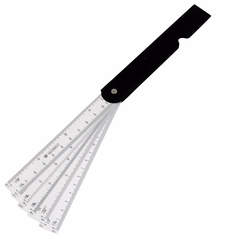 5pcs Multi-function Measuring Ruler
