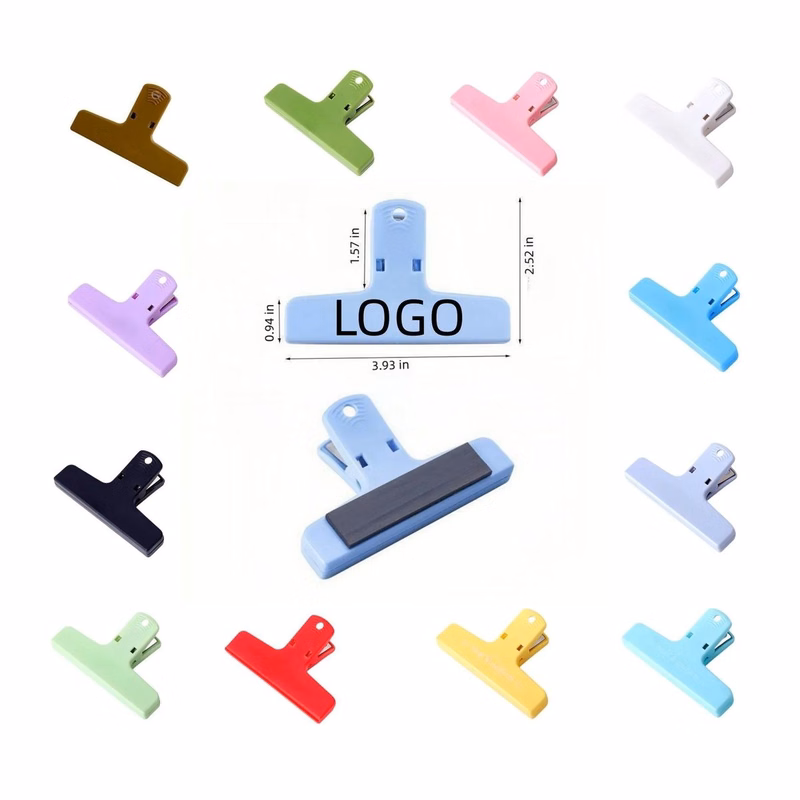 Plastic Magnetic Binder Clip