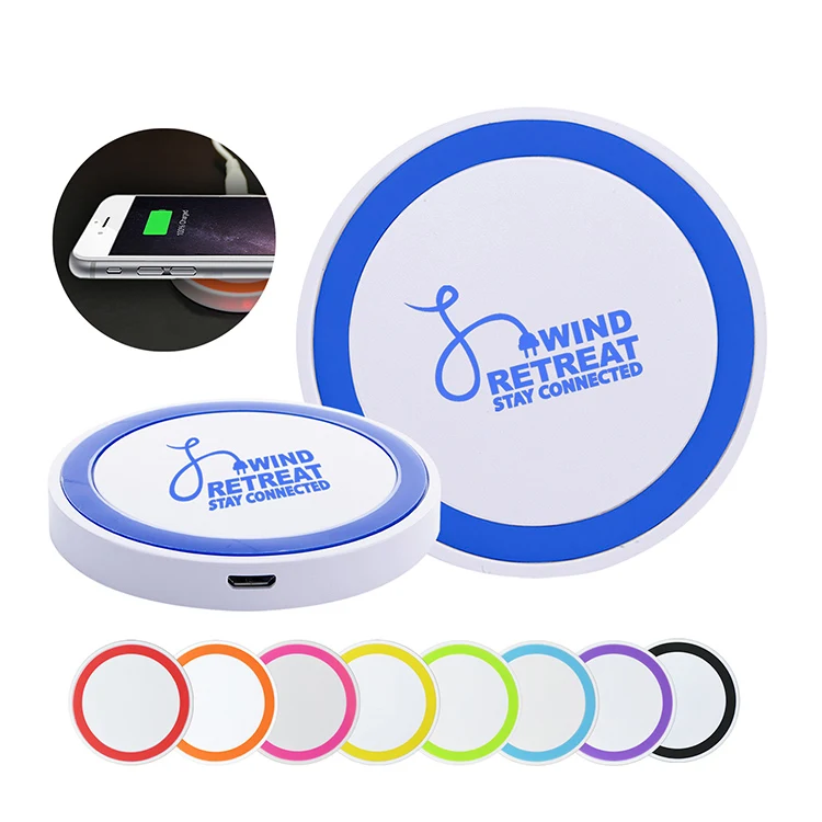 10W White Wireless Phone Charging Pad 1