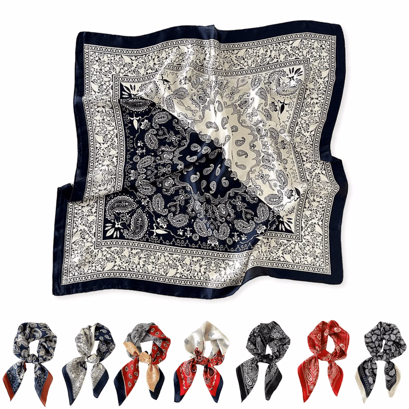 Elegant Silk Neck Scarf