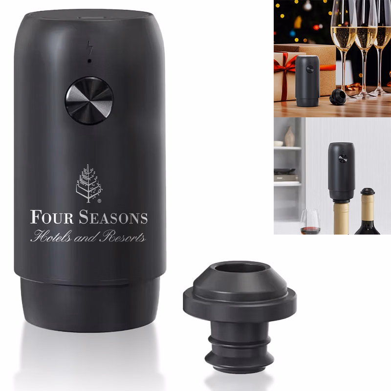 Rechargeable Electric Wine Preserver and Pourer Set