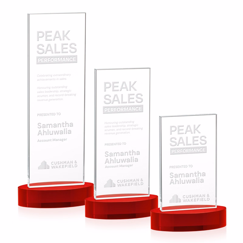 Heathrow Award on Alberton Base - Red