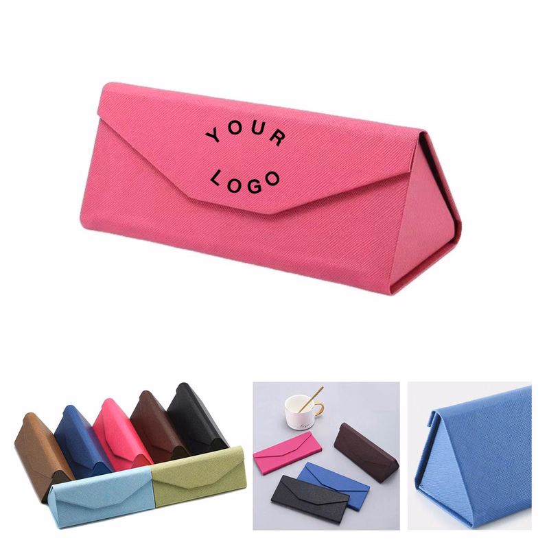 Protective Leather Eyewear Case with Metal Frame