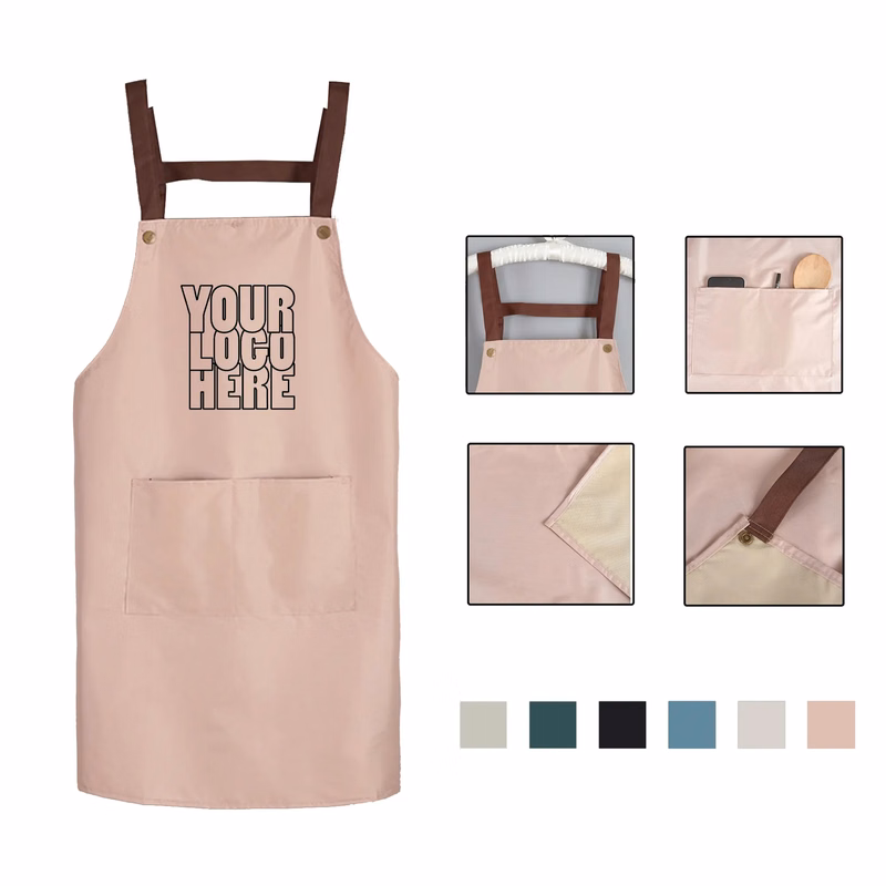Durable High Quality Bib Chef Apron 100% Polyester