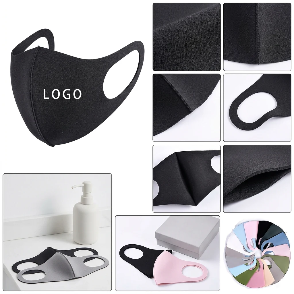 Custom Ice Silk Reusable Mask 1