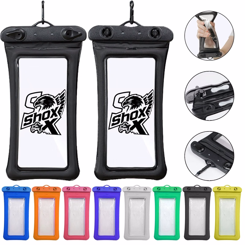 MOQ 20 Waterproof Mobile Phone Hanging Bag