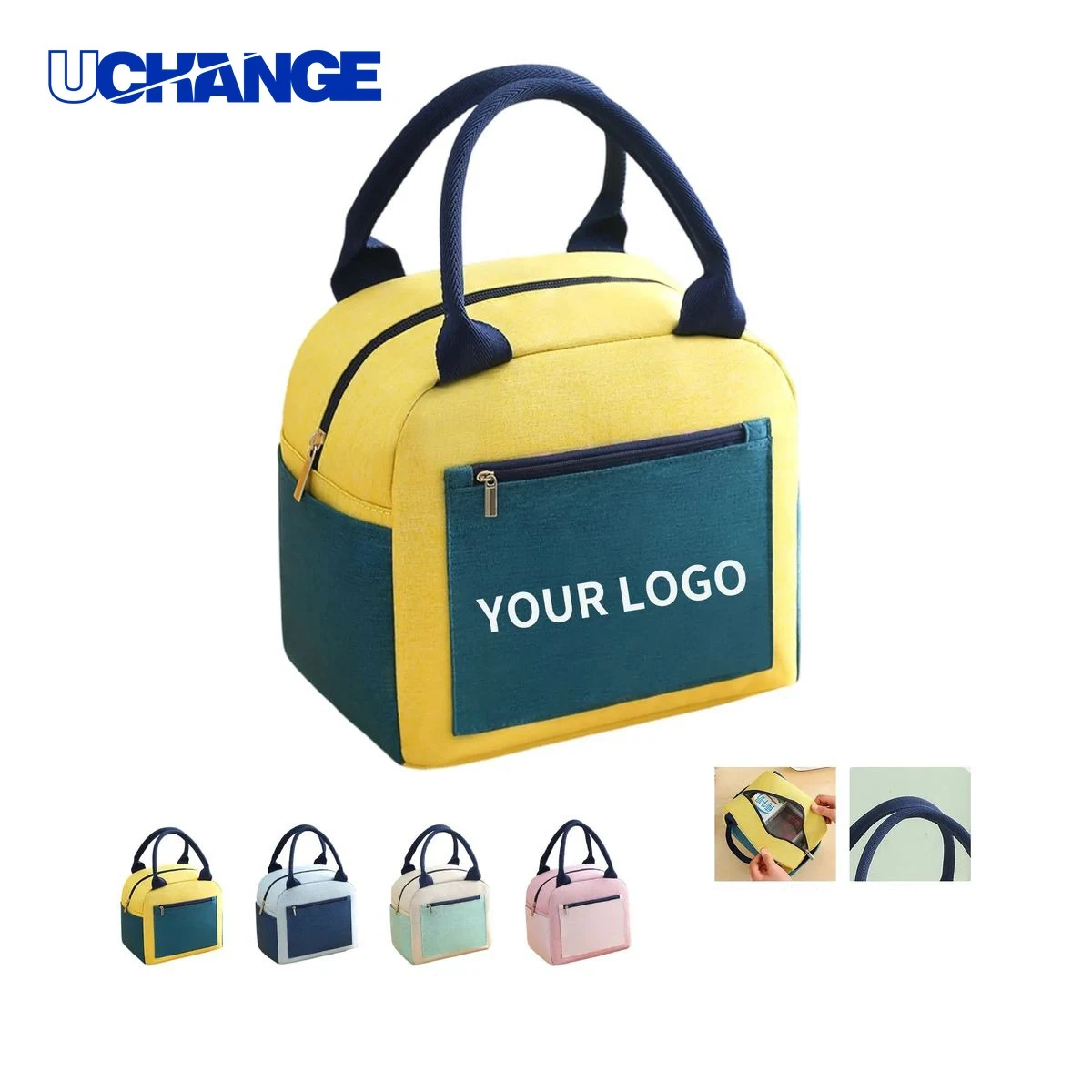 Oxford Lunch Tote Cooler with Thermal Lining 1