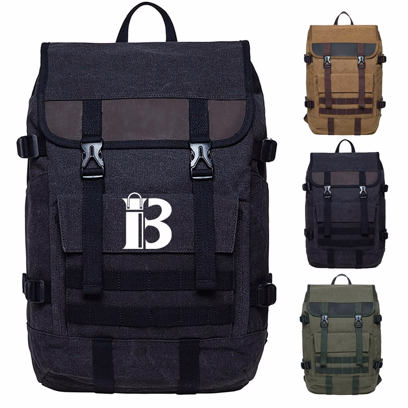 Unisex Travel Large Capacity Canvas Backpack