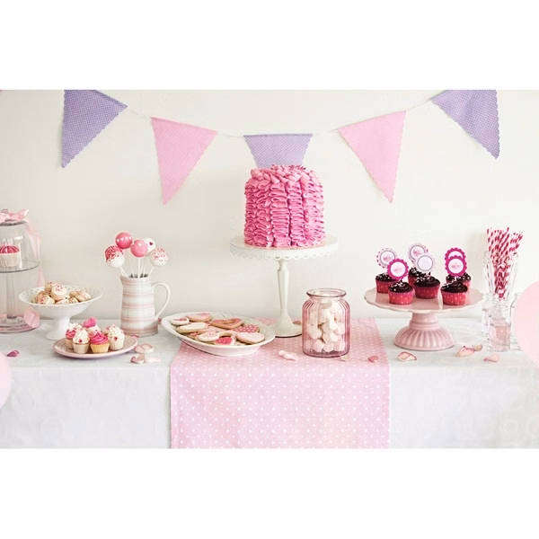 14" x 84" Custom Table Banners - Digital