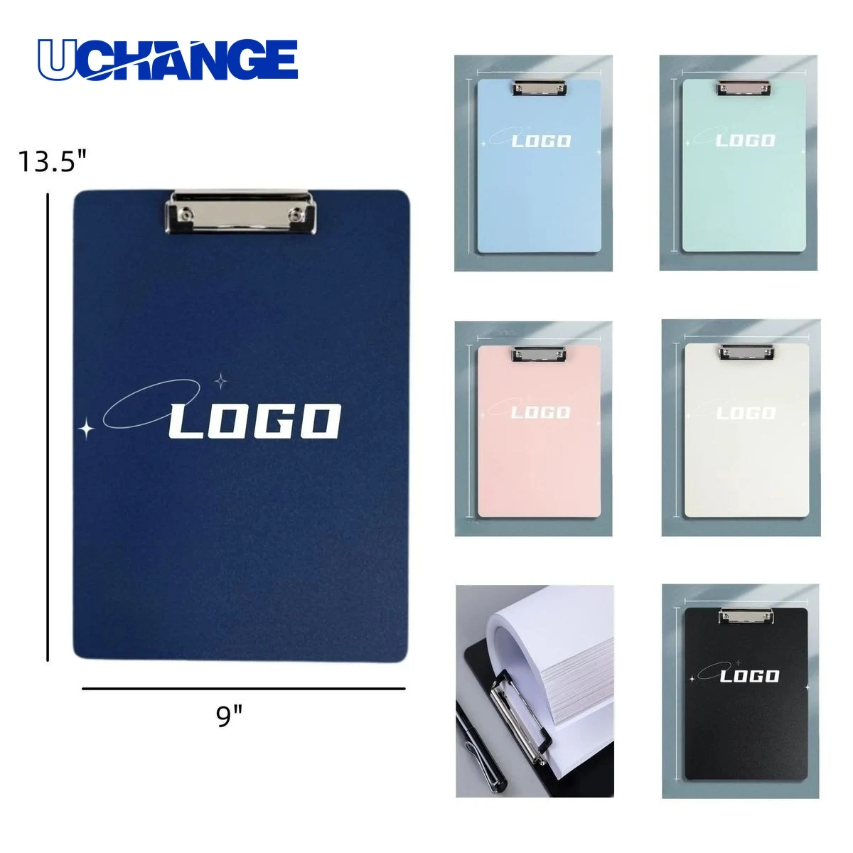 A4 Plastic Clipboard with Metal Clip 1