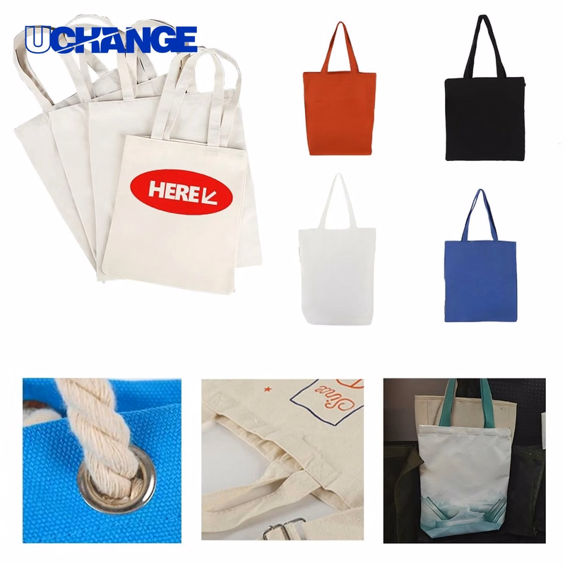 Handheld Canvas Bag Carrier for Shopping