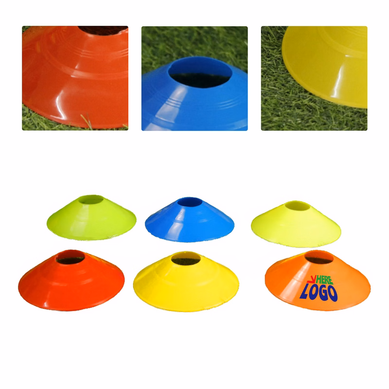 MOQ50 Custom Agility Training Cones for Soccer and Basketball