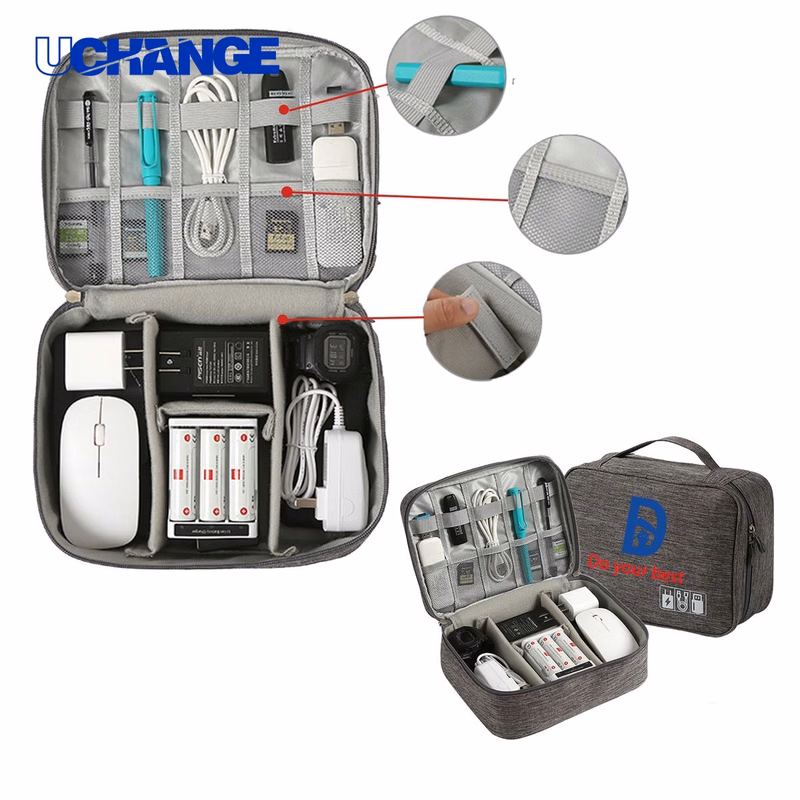 Waterproof Data Cable Organizer Bag