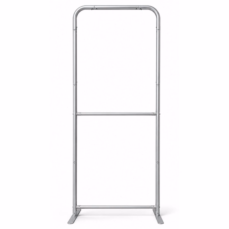3'W x 96"H EuroFit Banner Hardware Only, Frame and Carry Case. Graphics are not included