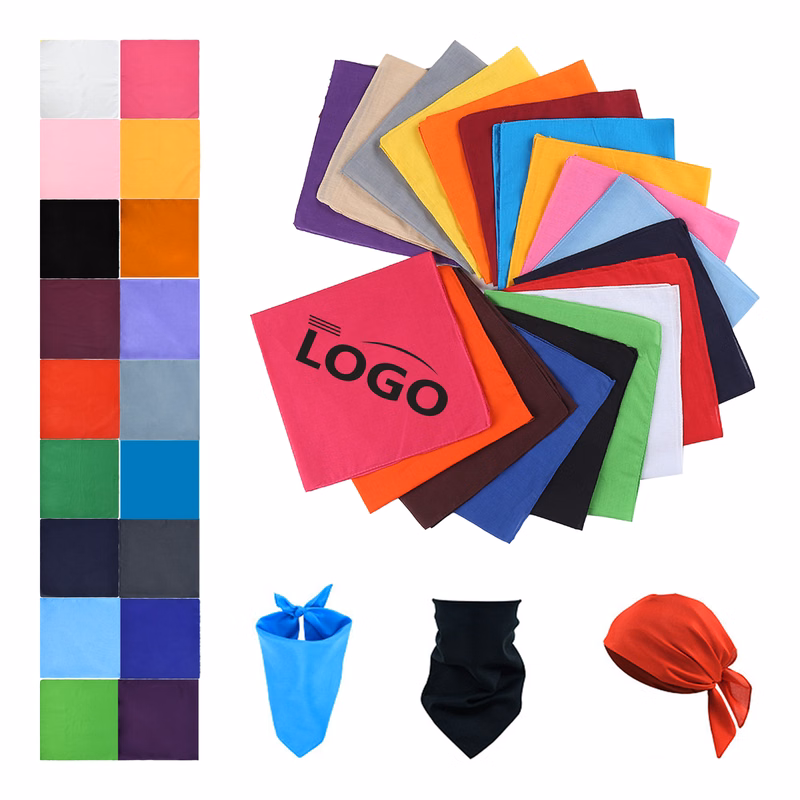 Full Color Polyester Bandanas Multi-Use Headbands