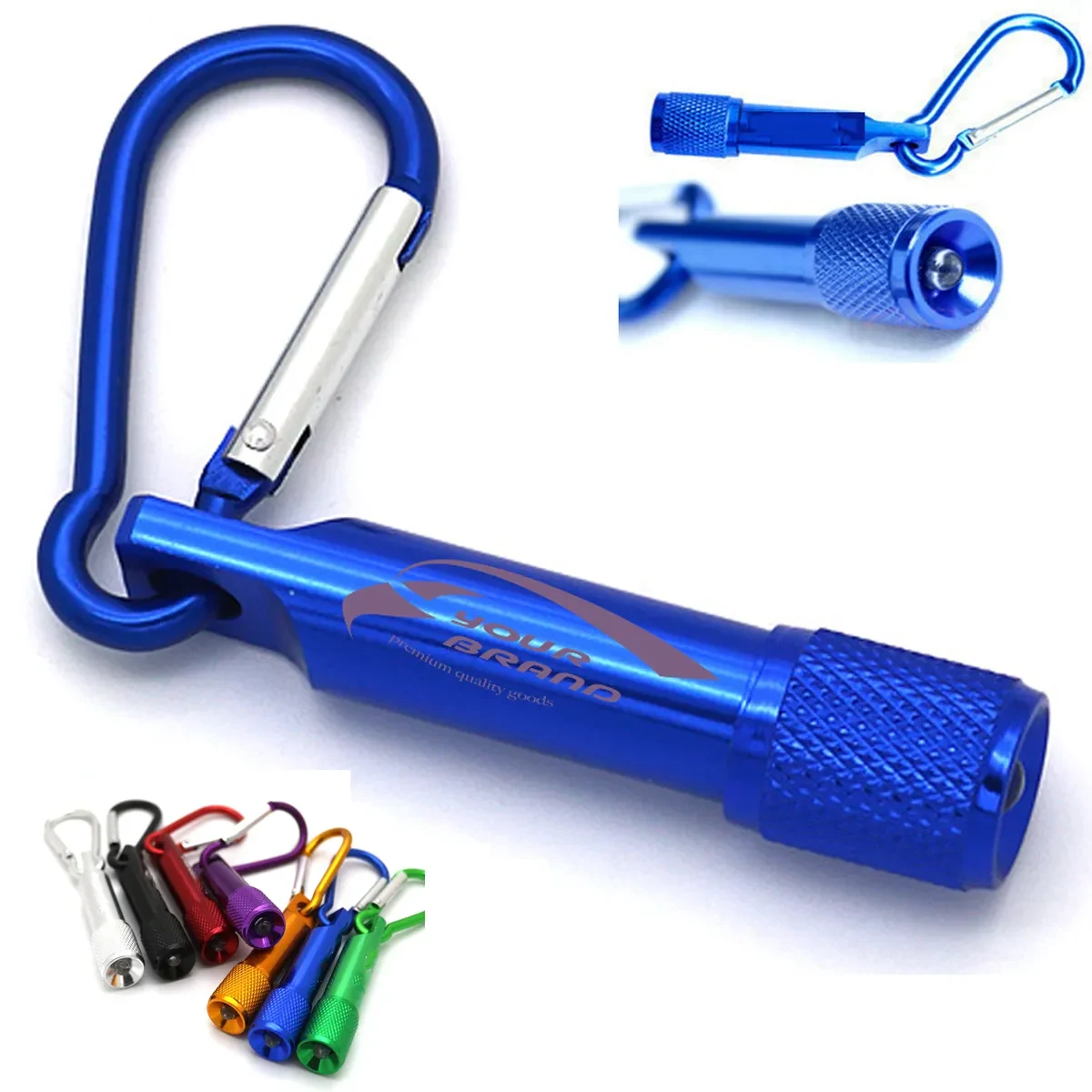 Portable High Bright Small LED Flashlight Keychain 1