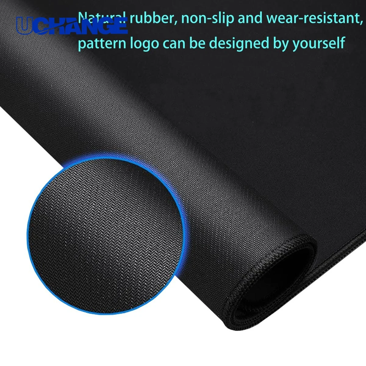 Natural Rubber Office Gaming Mouse Pad Mat 1
