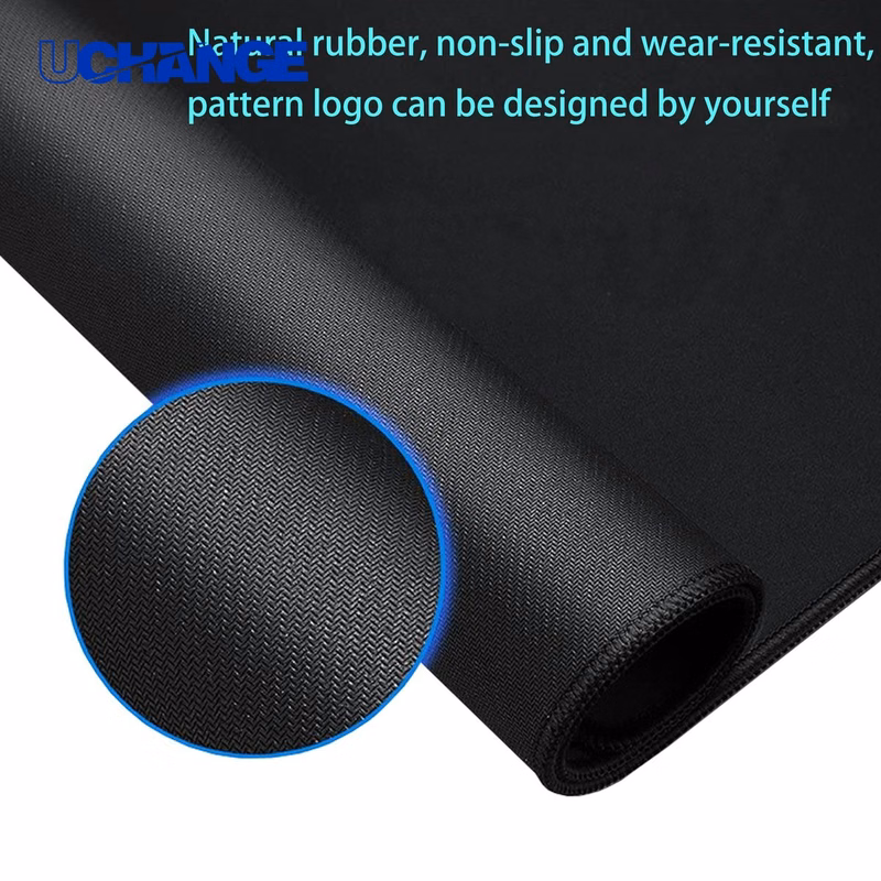 Natural Rubber Office Gaming Mouse Pad Mat