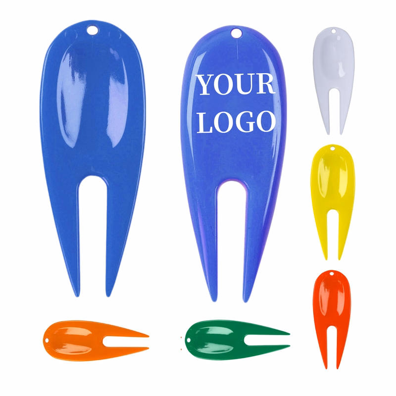 Transparent Plastic Golf Green Repair Fork