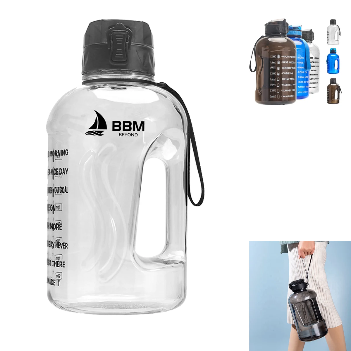 Large Capacity Plastic Water Cup 1