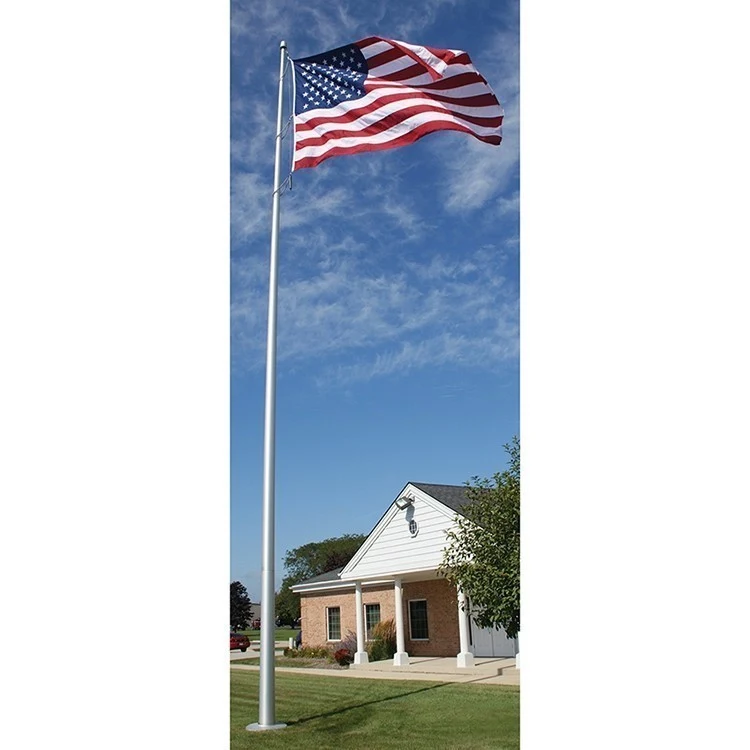 60' Architectural Series Pole with Internal Halyard - Satin 1