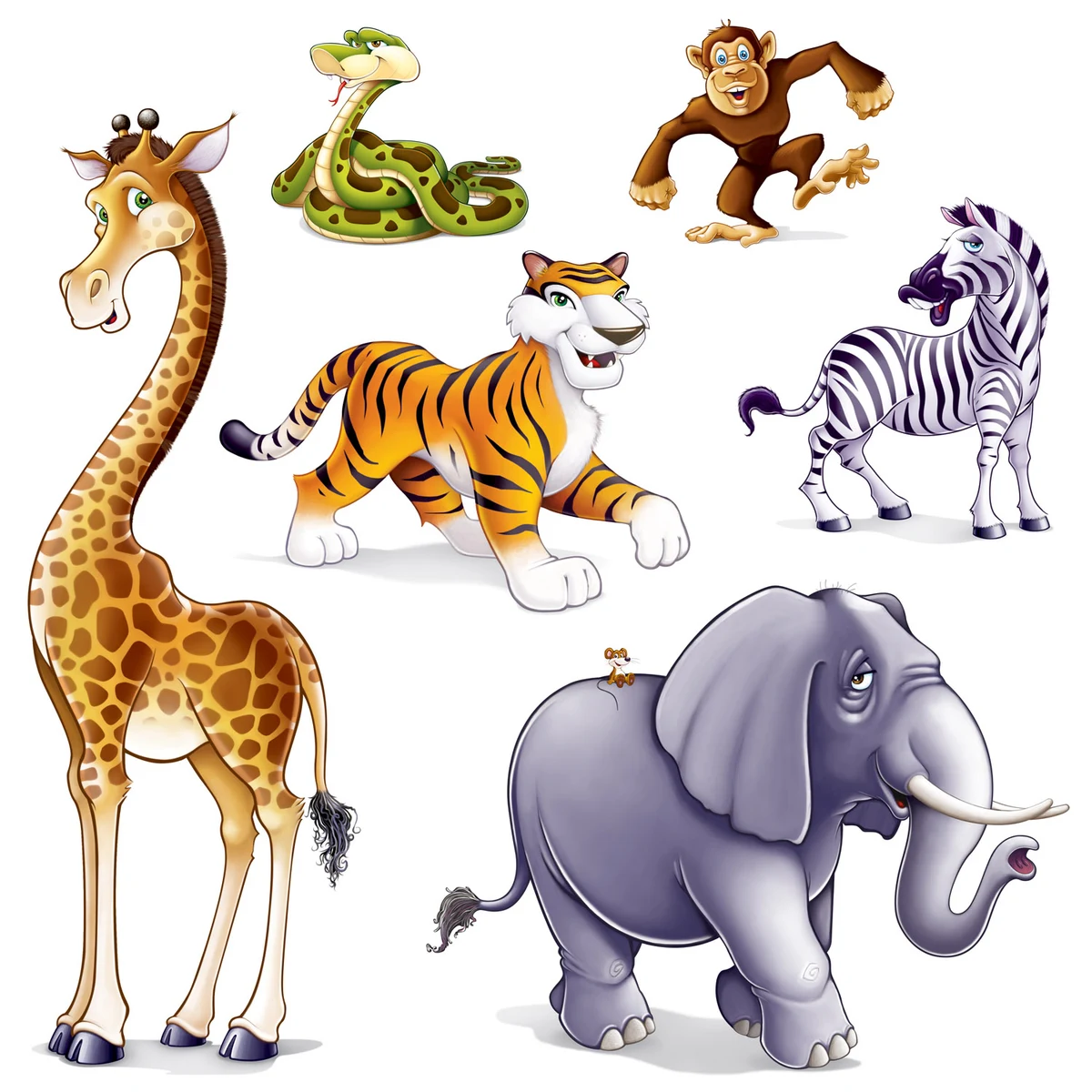 Jungle Animal Props Decorations 1