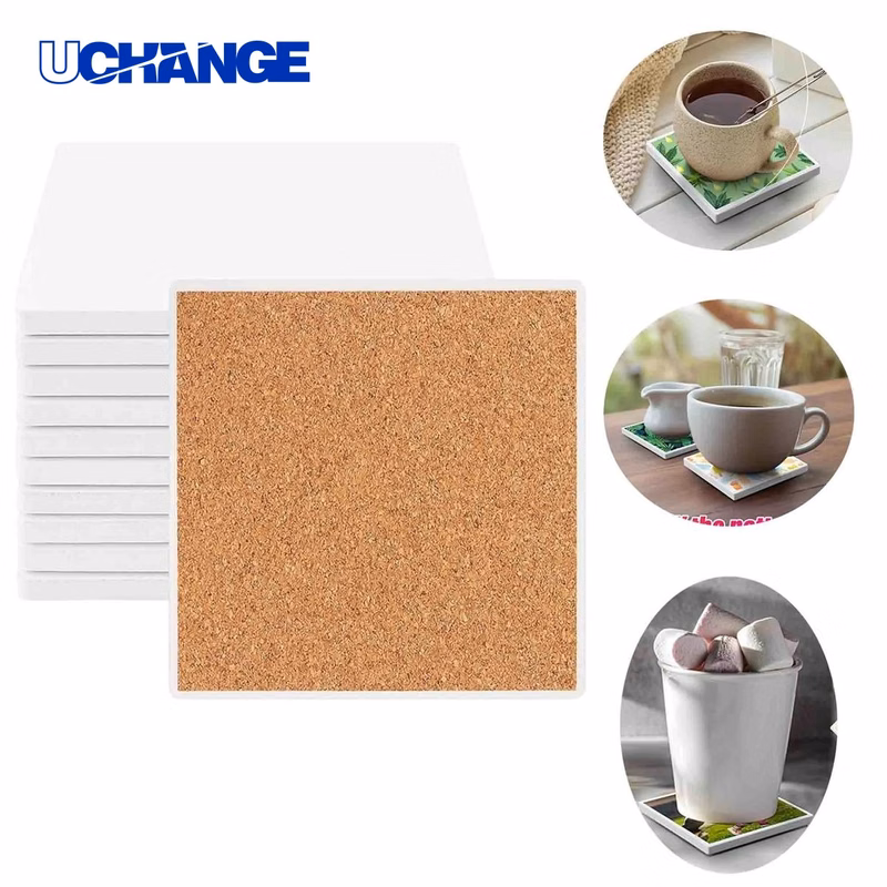 Square Ceramic Coaster Mat
