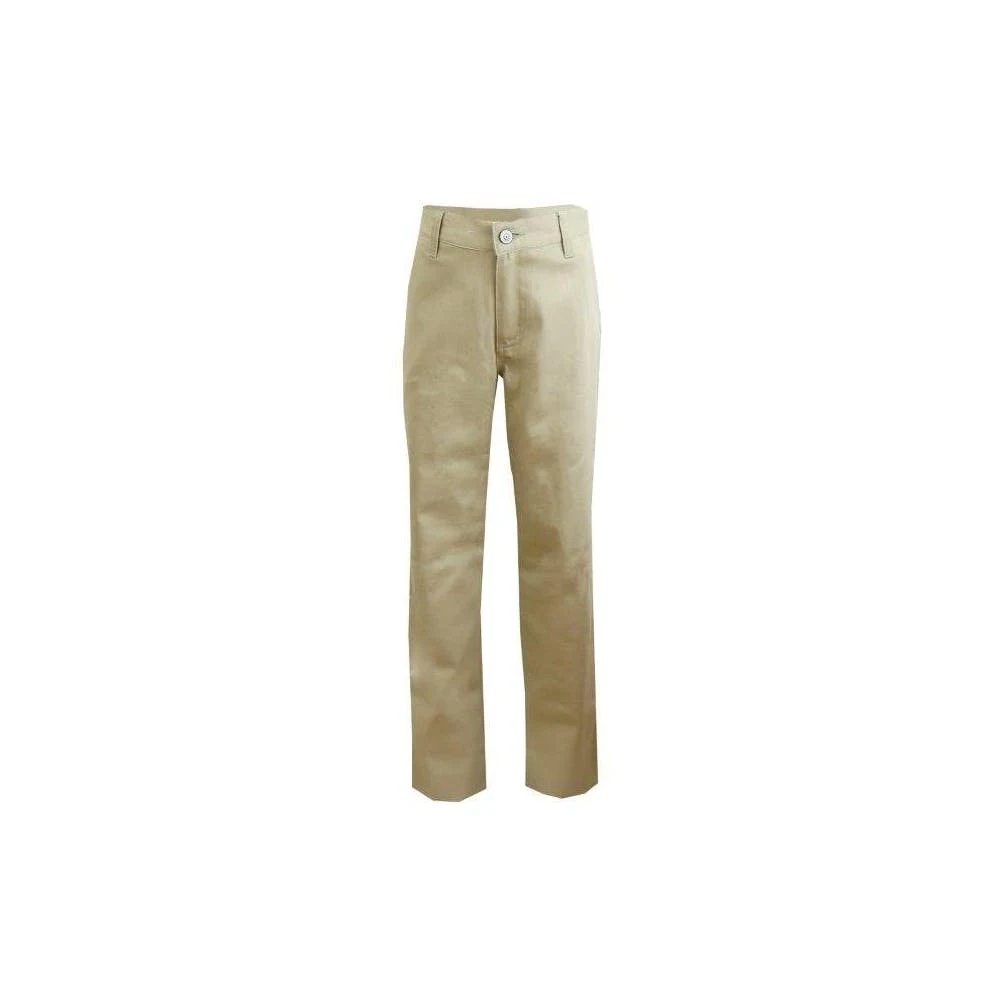 Girls' Uniform Pants - Size 7 Khaki Straight Leg 1