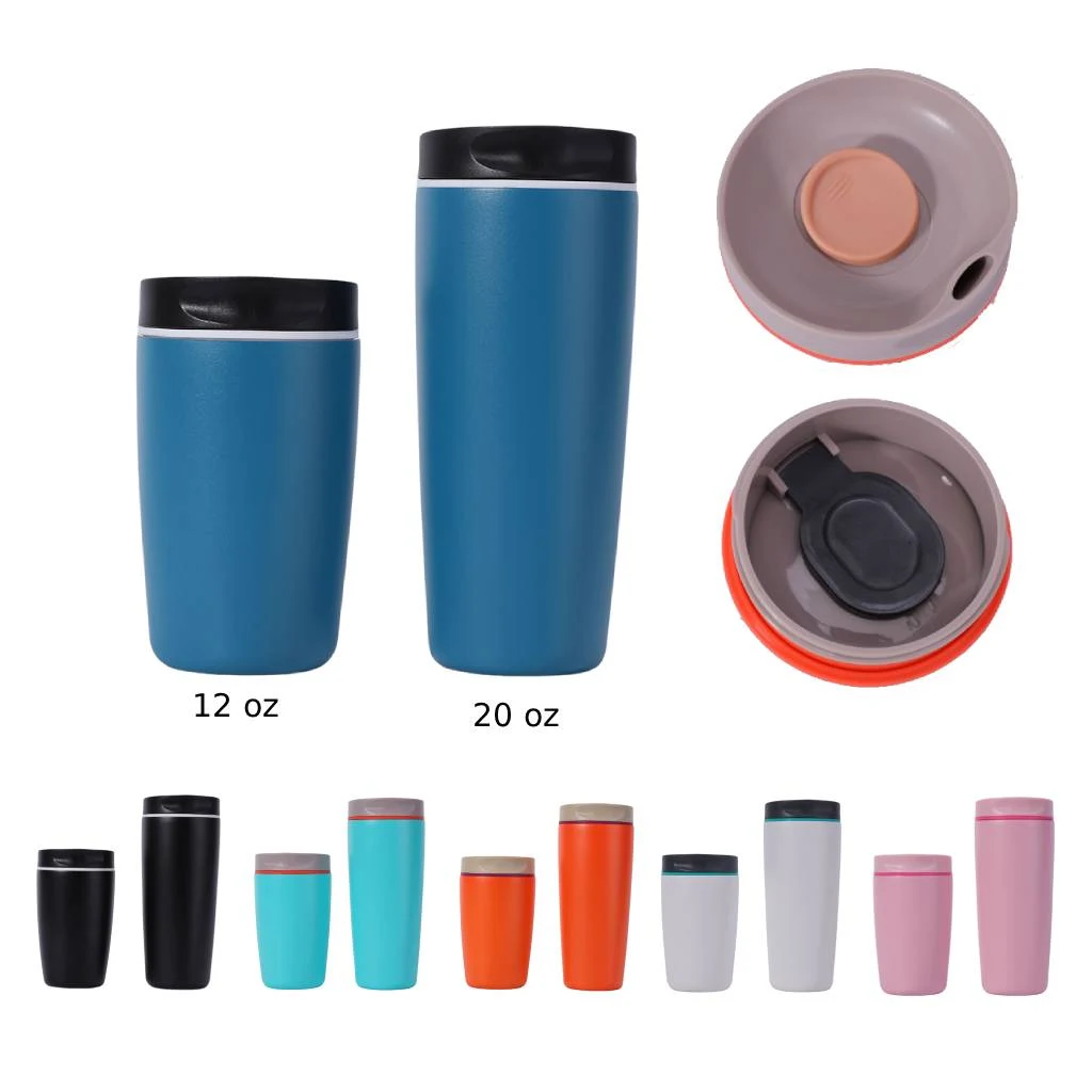 12 oz Stainless Steel Tumbler W/ Lid 1