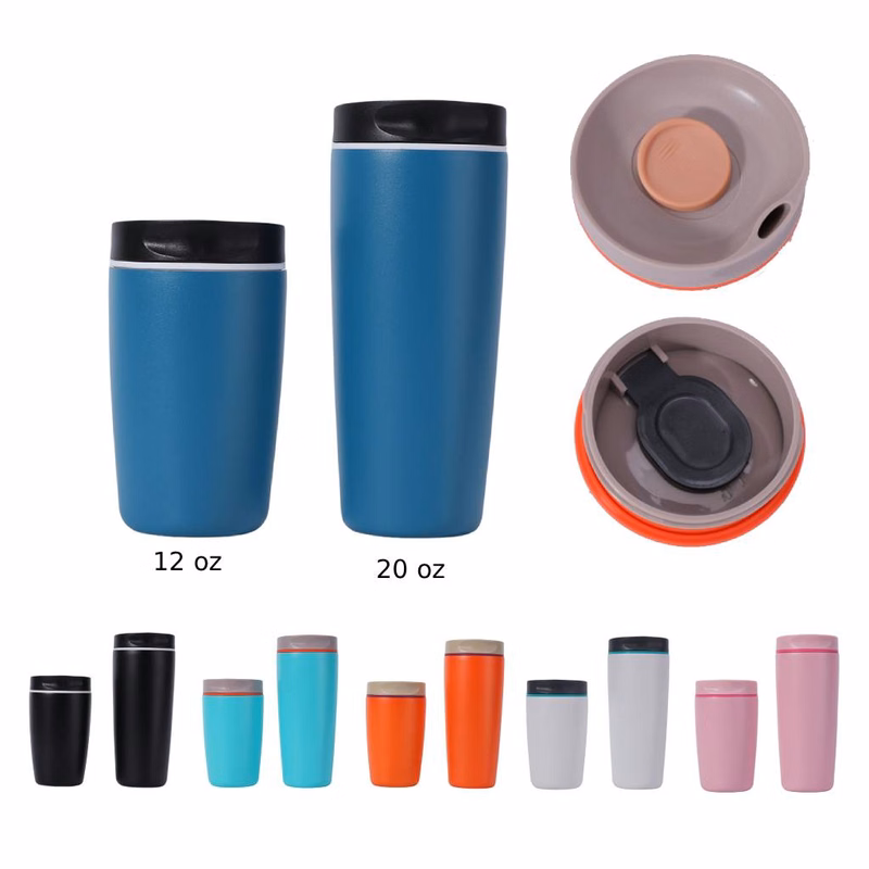12 oz Stainless Steel Tumbler W/ Lid