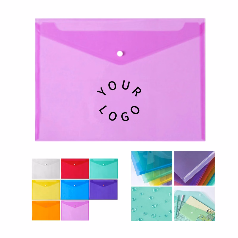 Transparent Snap Document Folder