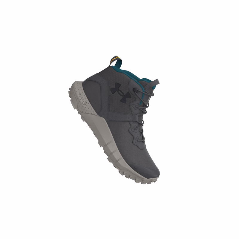 UA Micro G Valsetz Trek Mid Leather Waterproof Men's Tactical Boots