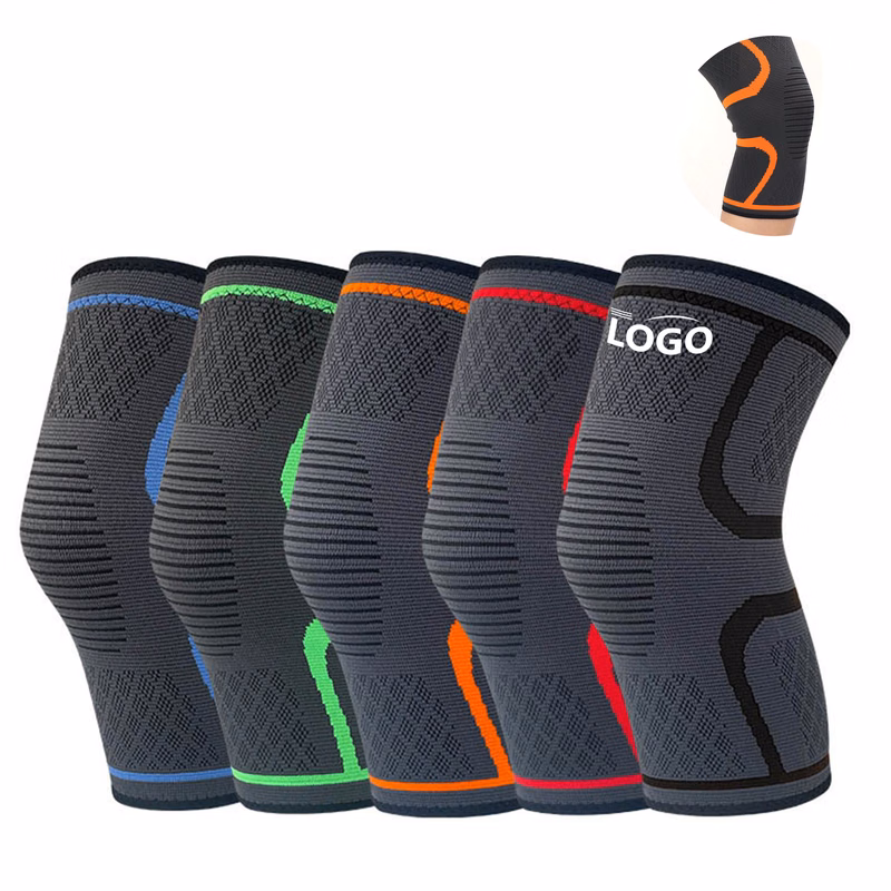 Sports Knee Support with Elastic Nylon Material