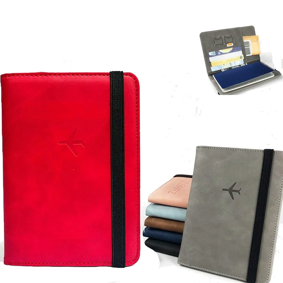 PU Business Portable Passport Holder 1