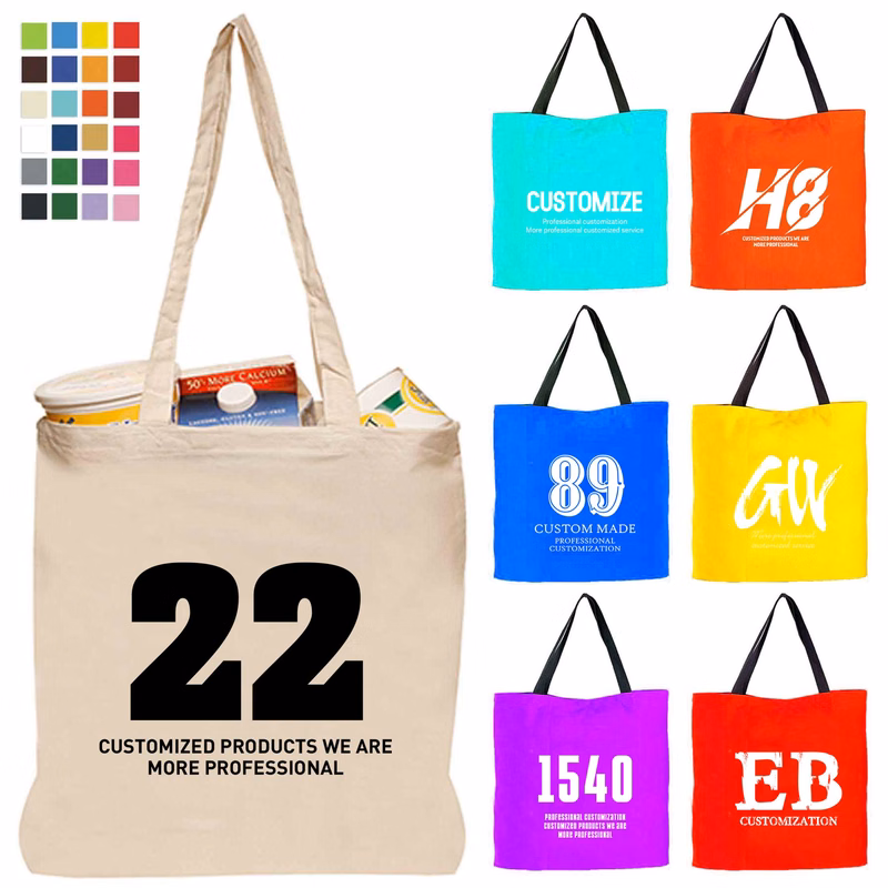 Canvas Handle Reusable Shopping Bags