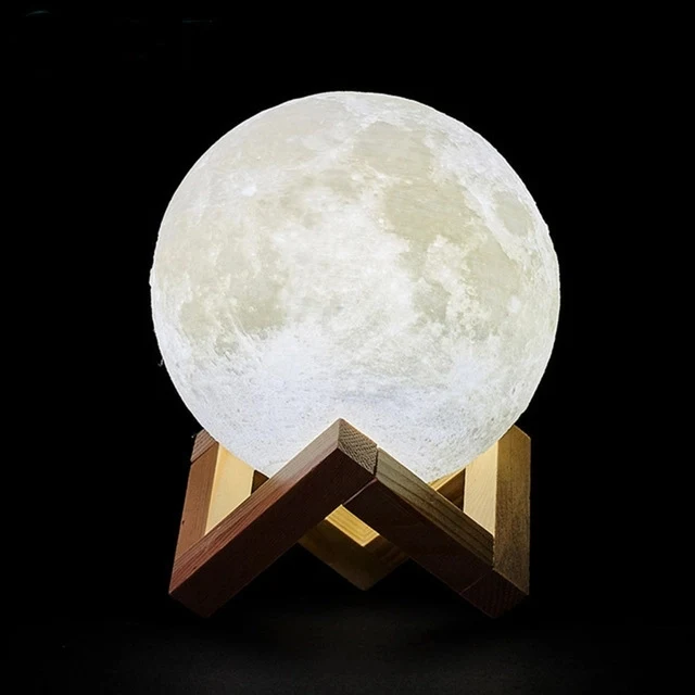 3D Moon Shaped Slapping Night Light 1