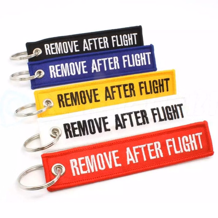Embroidery Luggage Keychain Tag