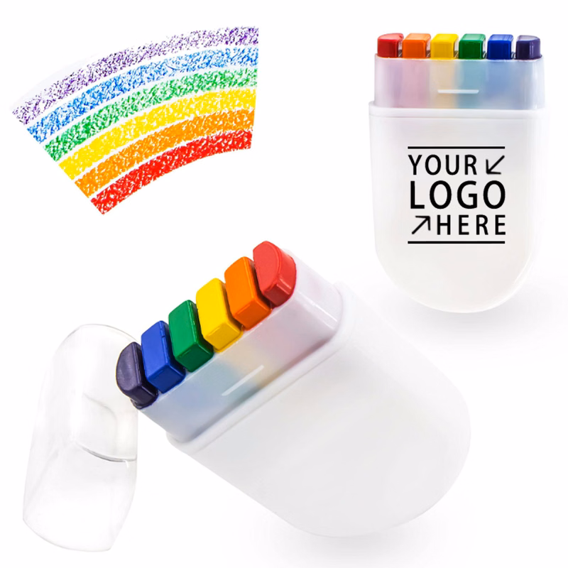 6 Colors Pride Rainbow Face Paint Crayon