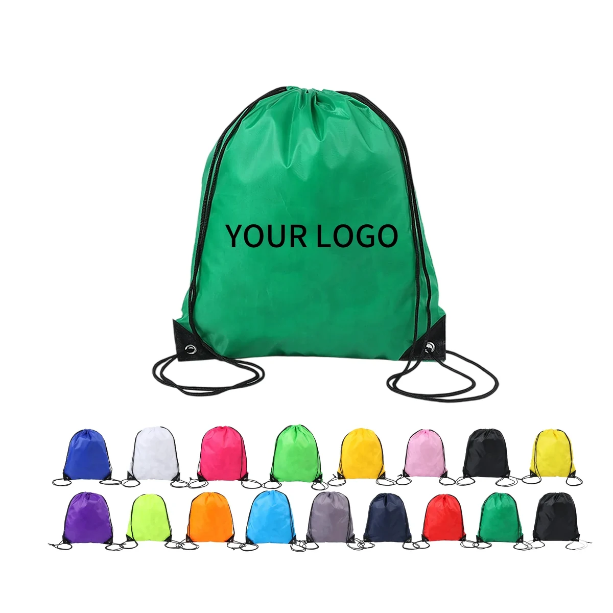 Reflective Drawstring Safety Backpack 1