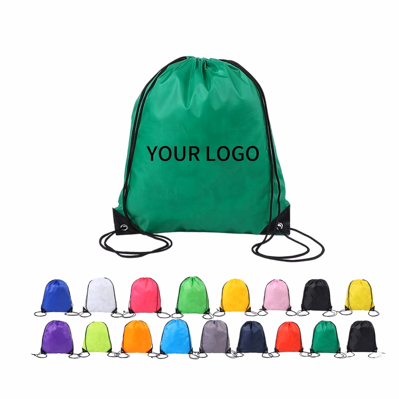 Reflective Drawstring Safety Backpack