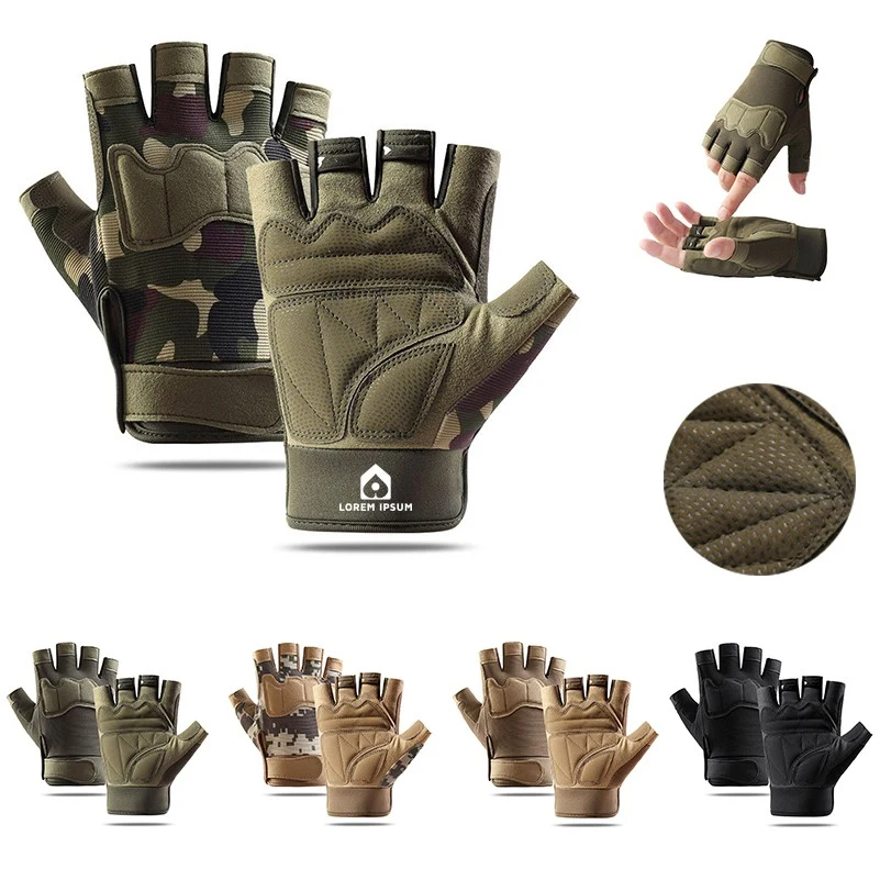 Outdoor Tactical Half-finger Gloves 1