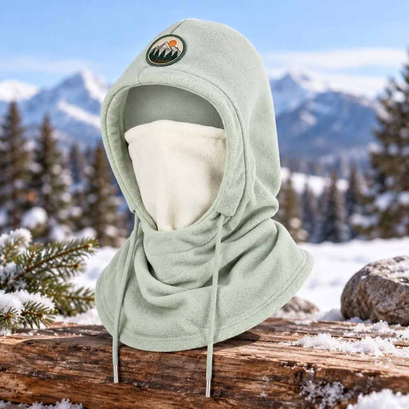 Two Toned Polyester Fiber Balaclava