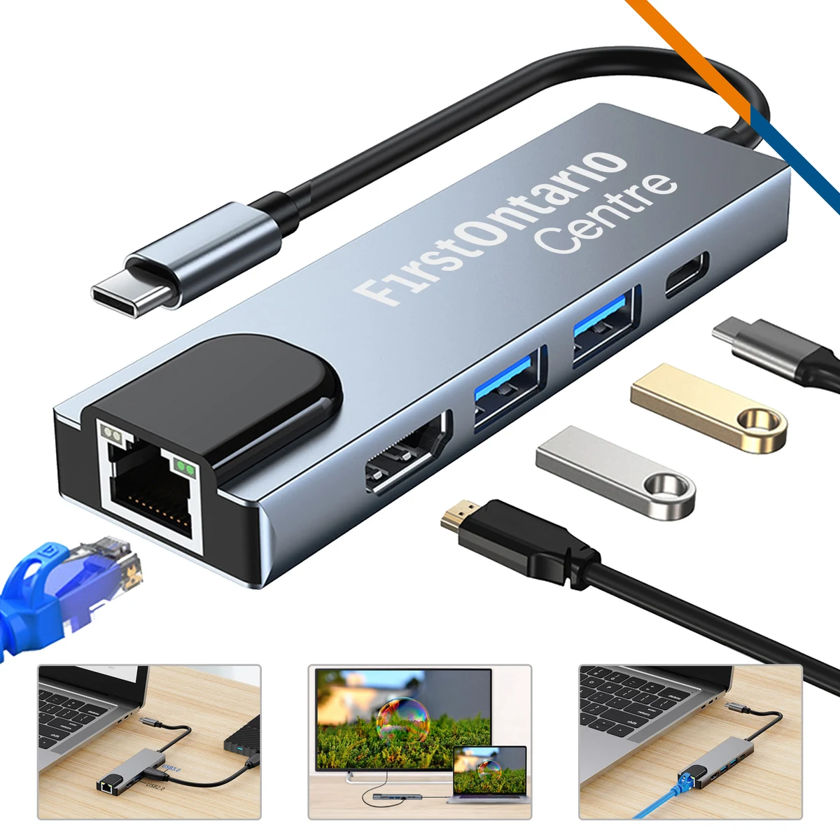 Defey 5in1 USB Hub 1