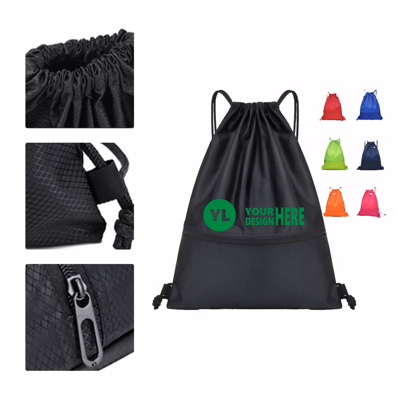 MOQ50 Drawstring Backpack Simple Design