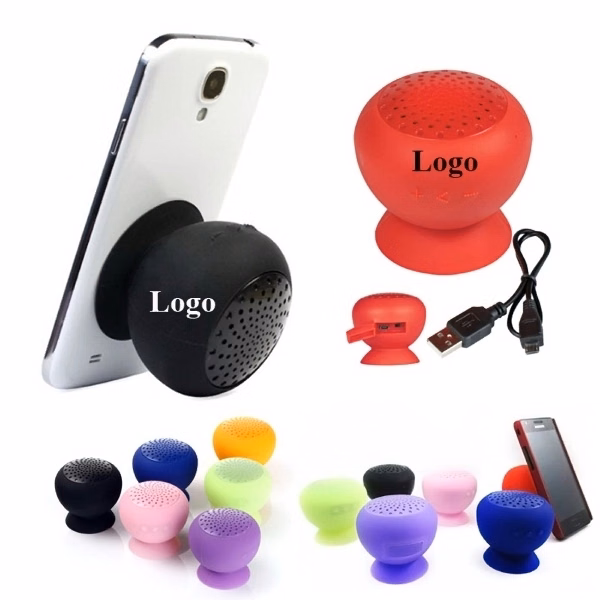 Bluetooth Speaker With Suction Cup