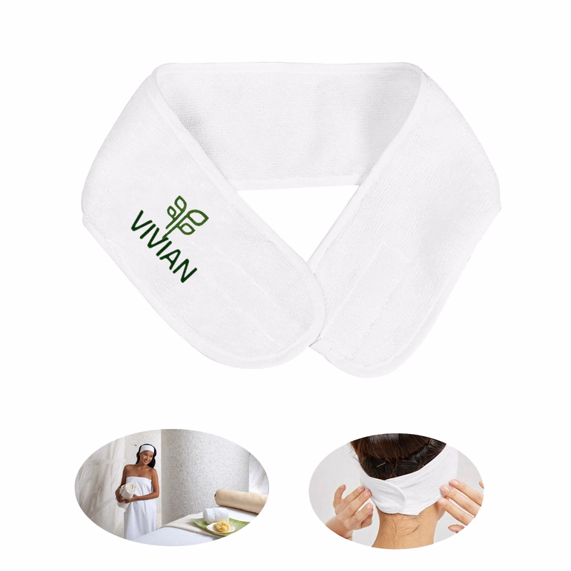 Soft Adjustable Makeup Hair Band W/ Magic Tape
